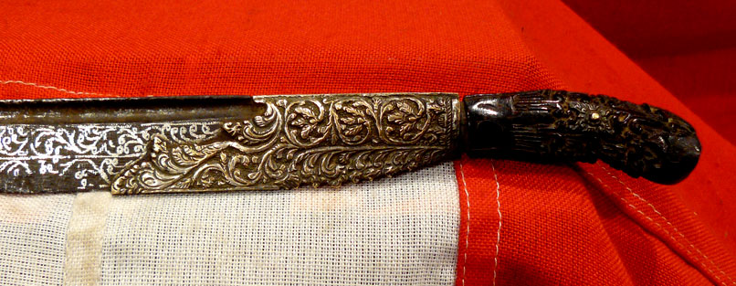A Beautiful Noble's Early Antique Sinhalese Ceylonese Piha Kaetta Knife Dagger