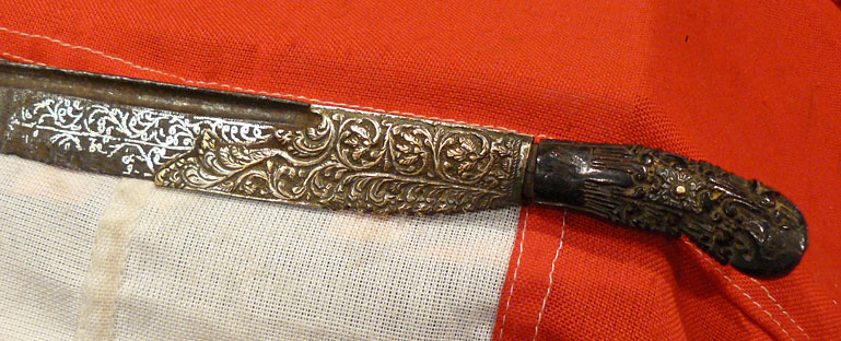 A Beautiful Noble's Early Antique Sinhalese Ceylonese Piha Kaetta Knife Dagger