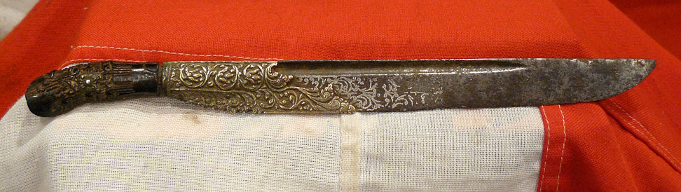 A Beautiful Noble's Early Antique Sinhalese Ceylonese Piha Kaetta Knife Dagger