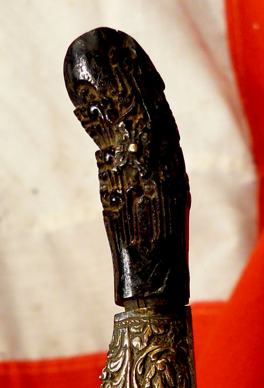 A Beautiful Noble's Early Antique Sinhalese Ceylonese Piha Kaetta Knife Dagger