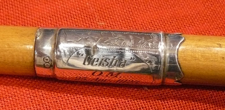 A Simply Superb Master Conductor/Composer's Solid Silver Presentation Baton