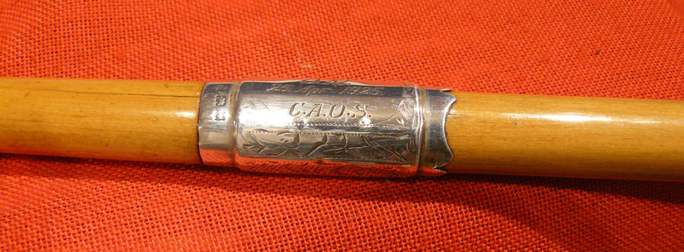 A Simply Superb Master Conductor/Composer's Solid Silver Presentation Baton