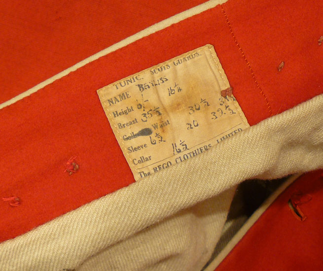 A Most Scarce WW1 Scot's Guardsman's Tunic, Part of The British Monarch’s Personal Guard
