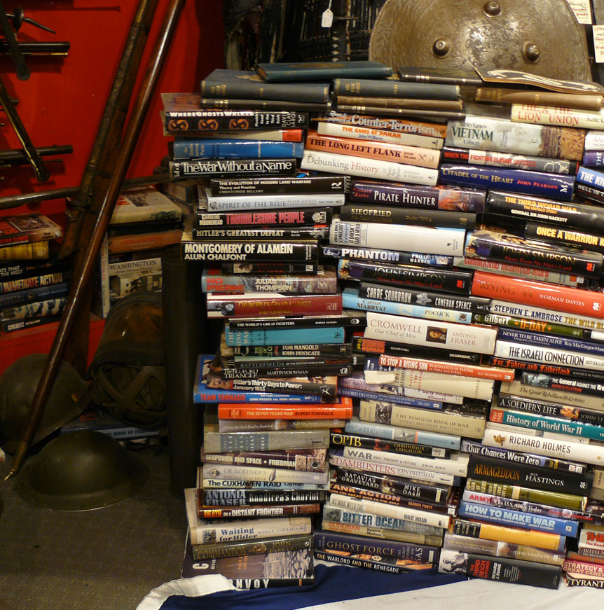 The Lanes Armoury, Antiquarian & Specialist Book Dept. Many Thousands of Books in Stock, Most with a Military & Historical Flavour, Plus, Rare First Editions, Incunabula, Late Medieval Books or Illuminated Pages from Ancient Prayer Books