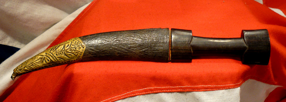 A Most Attractive Middle Eastern, Antique 19th Century Jambiya.