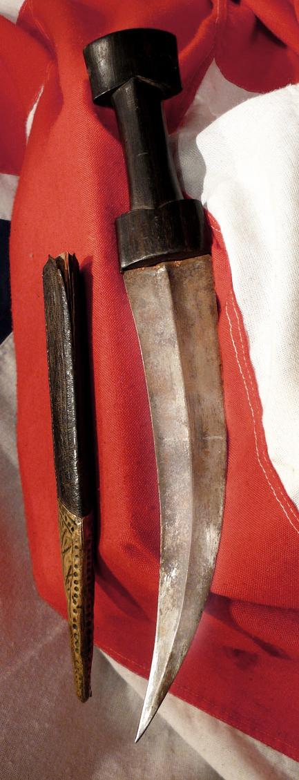 A Most Attractive Middle Eastern, Antique 19th Century Jambiya.