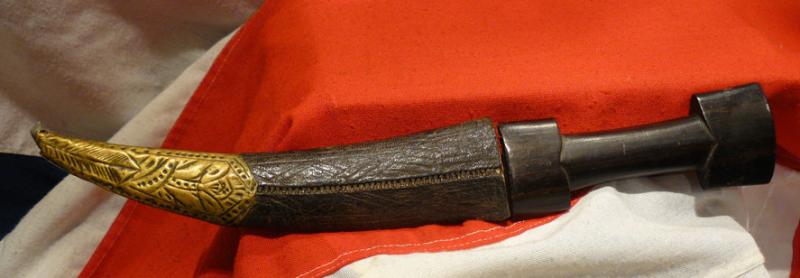 A Most Attractive Middle Eastern, Antique 19th Century Jambiya.