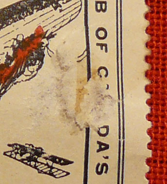 Very Rare Aeronautical Stamps. Canada: 1918 (Aug) Aero Club of Canada 25c