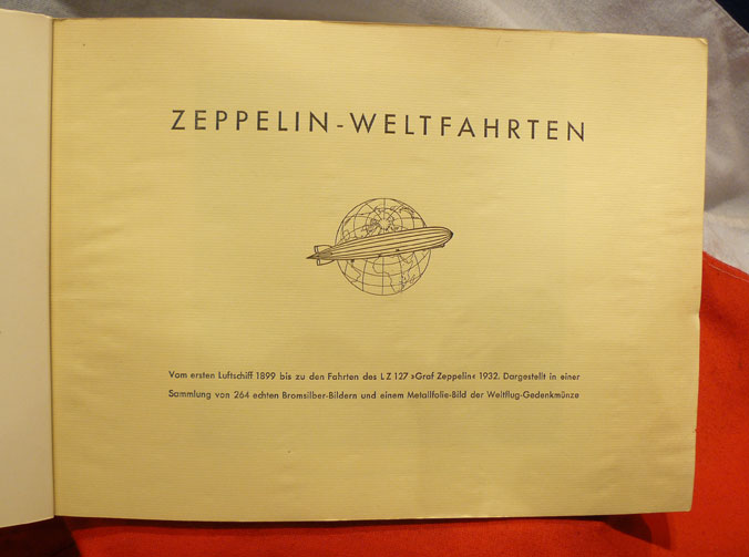 Zeppelin-Weltfahrten Picture Card Book
