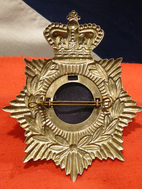 A Victorian Durham Light Infantry Helmet Plate Ist Volunteer Battalion