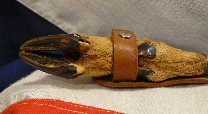 A WW1 to WW2 German Hilted Trench Fighting Knife,