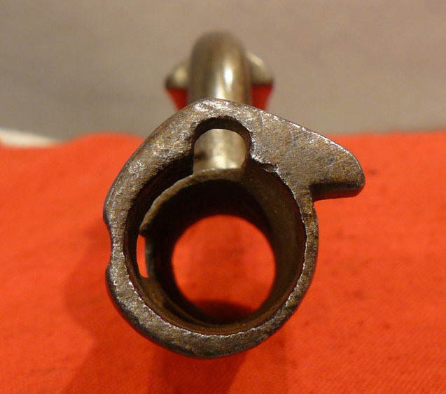 A Rare 1840 Constabulary Carbine Bayonet with Deep Defensive Sword Cut