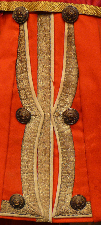 An Original Edwardian English Lord Lieutenant's Tunic Circa 1902