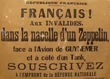 An Original French Bond Poster 1917-18. Subscribe to the National Defence