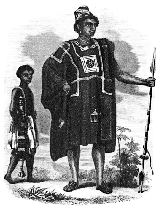 Antique Mandingo Chieftain's Slave and Gold Trader Sword With Tattoo'd Leather Scabbard