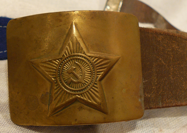 An Original, Patriotic War Period Infantryman’s, Red Army Russian Service Belt From A WW2 Veteran
