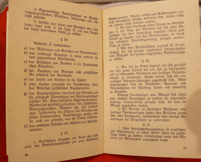 Operation of Regulations of Zeppelin Airship Construction in Freidrichafen