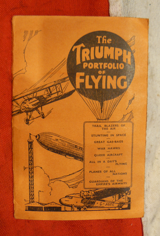 Rare, Complete and Original, Triumph Magazine Portfolio of Flying