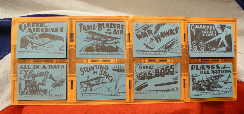 Rare, Complete and Original, Triumph Magazine Portfolio of Flying