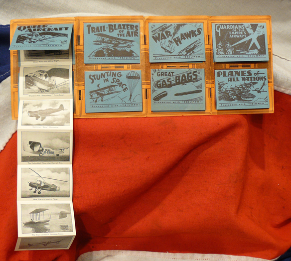 Rare, Complete and Original, Triumph Magazine Portfolio of Flying