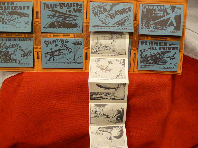 Rare, Complete and Original, Triumph Magazine Portfolio of Flying