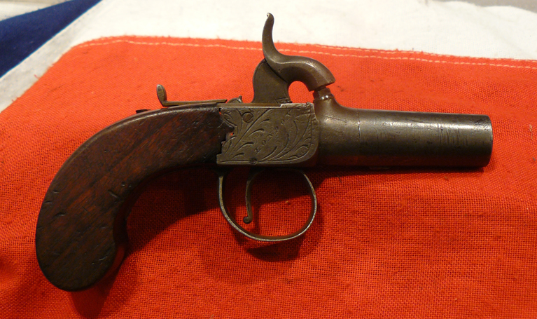 A 19th Century English Boxlock Pistol By Smith of London