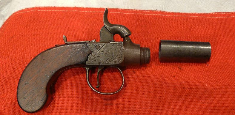 A 19th Century English Boxlock Pistol By Smith of London