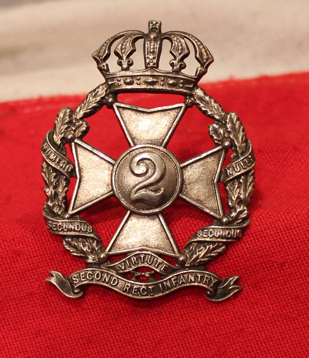 A Rare Victorian 2nd Regiment NSW Volunteer Infantry Helmet Badge Circa