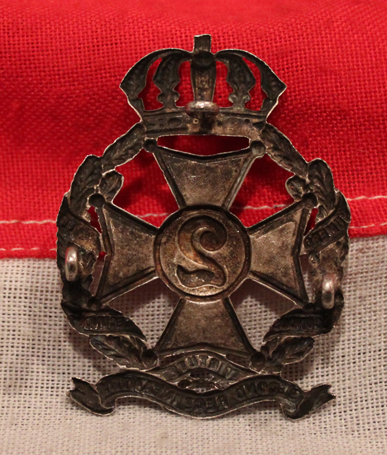 A Rare Victorian 2nd Regiment NSW Volunteer Infantry Helmet Badge Circa