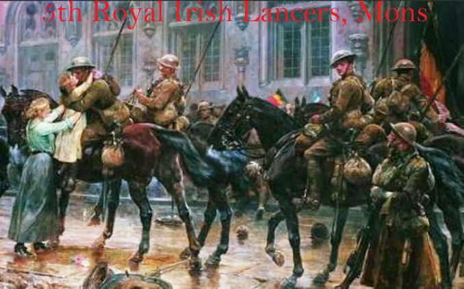 A Stunning & Rare 5th Royal Irish Lancers Tchapka Helmet Plate