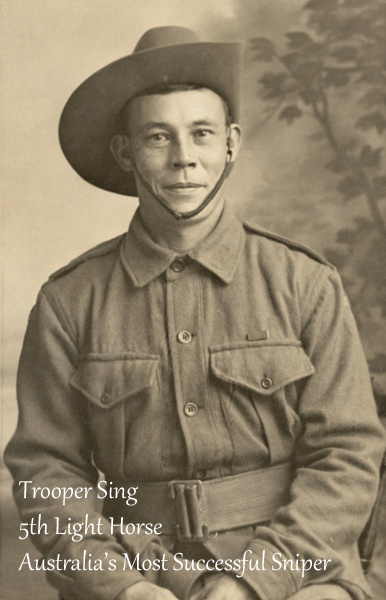A Superb Silver Australian 5th Light Horse Mobile Infantry Badge