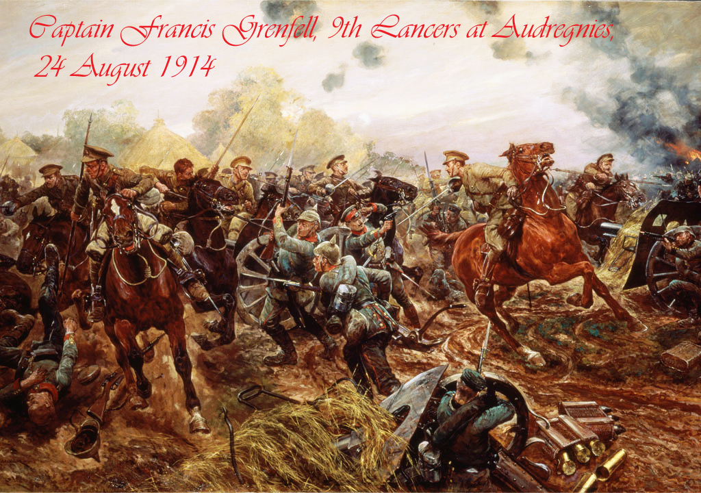 A Fine & Original Chapka Plate for the 9th Royal Lancers WW1 Issue