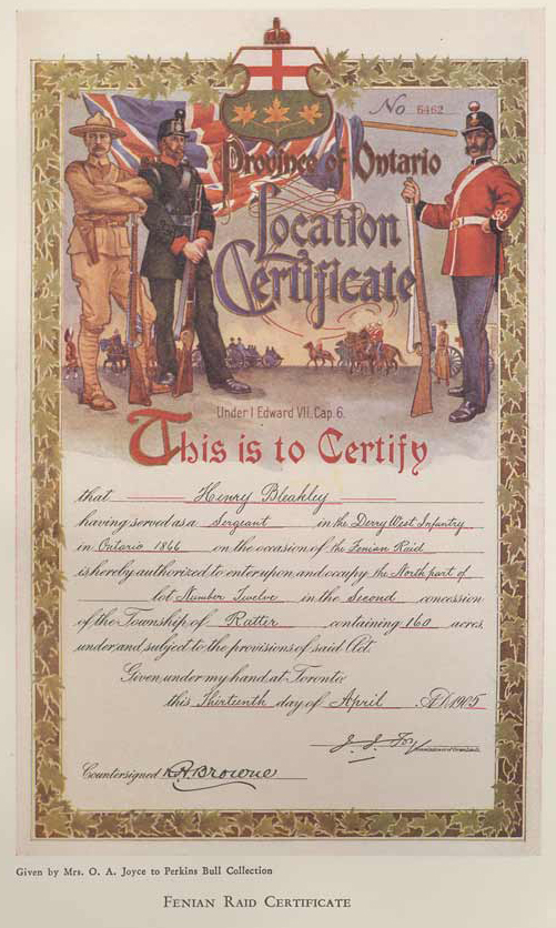 Rare 1860's Canadian Ist Prince of Wales Rifle Volunteer Regt. Shako Plate