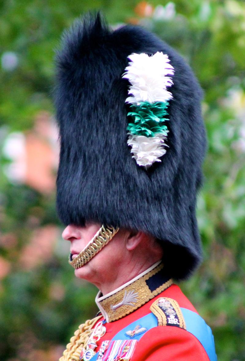A Stunning British Welsh Guards Officer's Dress Tunic. Of Finest Quality Tailoring Fit For The Prince of Wales, Former Colonel of The Regiment of the Welsh Guards, {Now H.M. King Charles IIIrd, Colonel in Chief of the Welsh Guards}