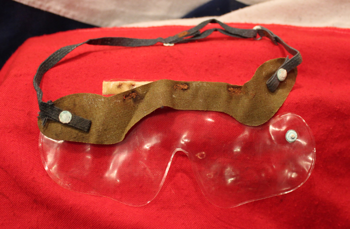 A Pair of WW2 Gas Shield Eye Protectors, Afrika Korps Dessert Campaign Souvenirs, 'Rommel' Type