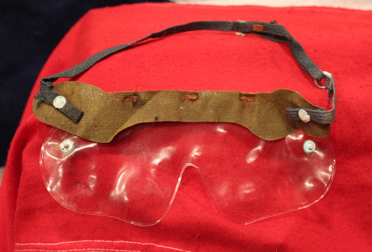 A Pair of WW2 Gas Shield Eye Protectors, Afrika Korps Dessert Campaign Souvenirs, 'Rommel' Type