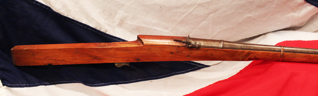 A Good 18th Century Indian Arquebus Matchlock, From Tippu Sultan Campaign Fought by General Wellington Before His Victory over Napoleon