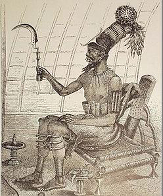 A Rare 19th Century King's Knife of the Zande or the Mengbetu People, A Trombash Power Authority Knife