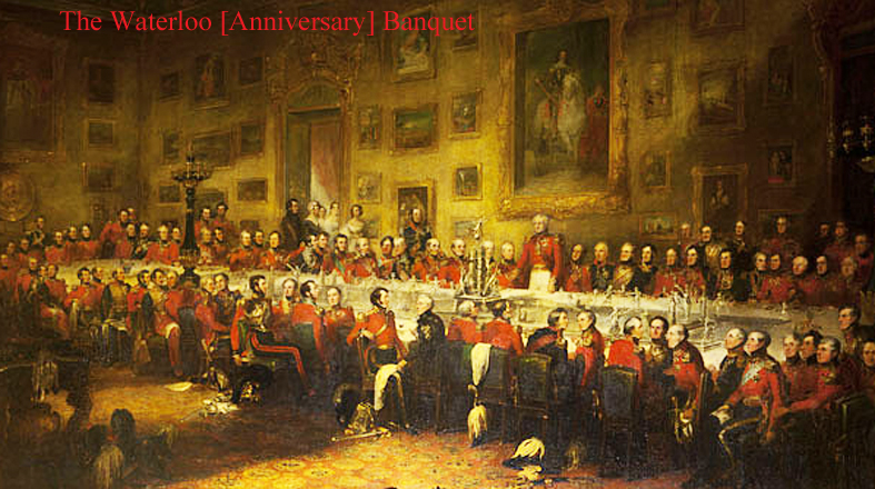 An Invitation From the Duke of Wellington To Lt Gen Bourchier of Waterloo For the Waterloo Banquet at Apsley House