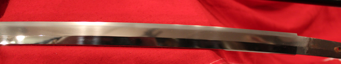 A Superlative and Beautiful Koto Katana Circa 1500, A Museum Quality Ancient Sword, Sengoku Era, with Stunning Original, Edo Period, Soten School Mounts of Shakudo & Gold, “Koushi Seiyu Zu” Tsuba