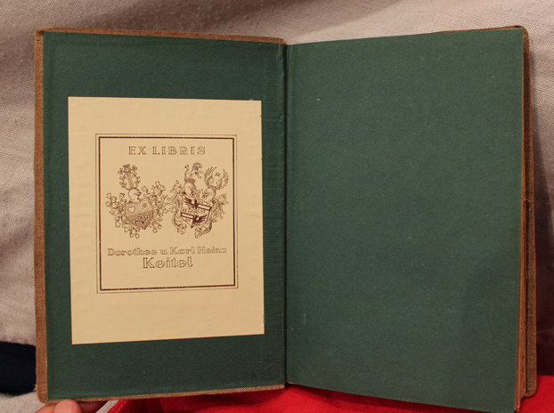 A Most Rare Item Taken From, Hitler’s No. 2, Field Marshal Keital’s Personal Library in Berlin 1946. ‘Briefe Napoleons’ From Field Marshal Keitel's Personal Collection, From His Late Son, an SS Sturmbanfuhrer, Who Was Killed in Combat