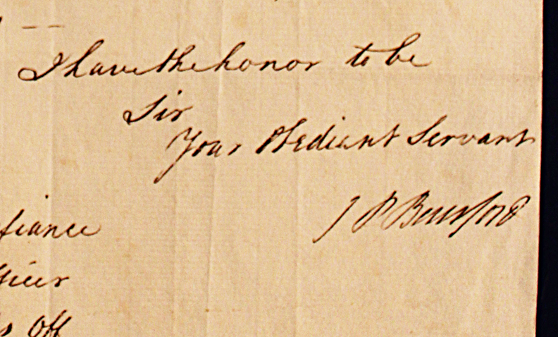 A Despatch From Commodore James Poo Beresford HMS Theseus 2 Feb 1809