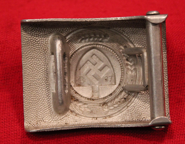 German WW2 RAD Buckle by Gustav Brehmer Markneukirchen 1937