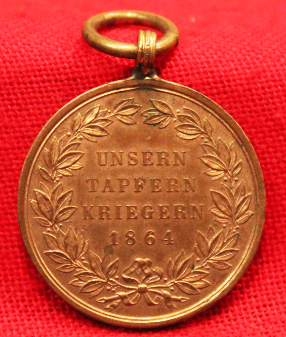 Prussian Danish War Medal, 1864, Made From Captured Guns