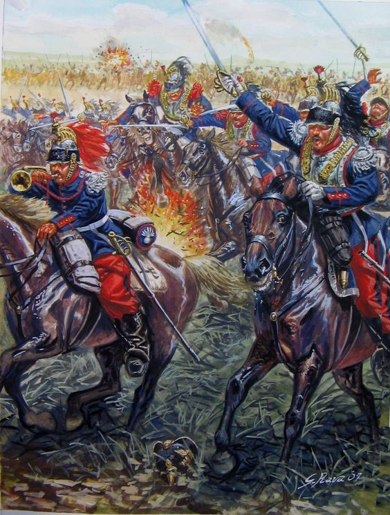 A French, Mid to Late 19th Century, Elite Cuirassiers, Heavy Cavalry Sword