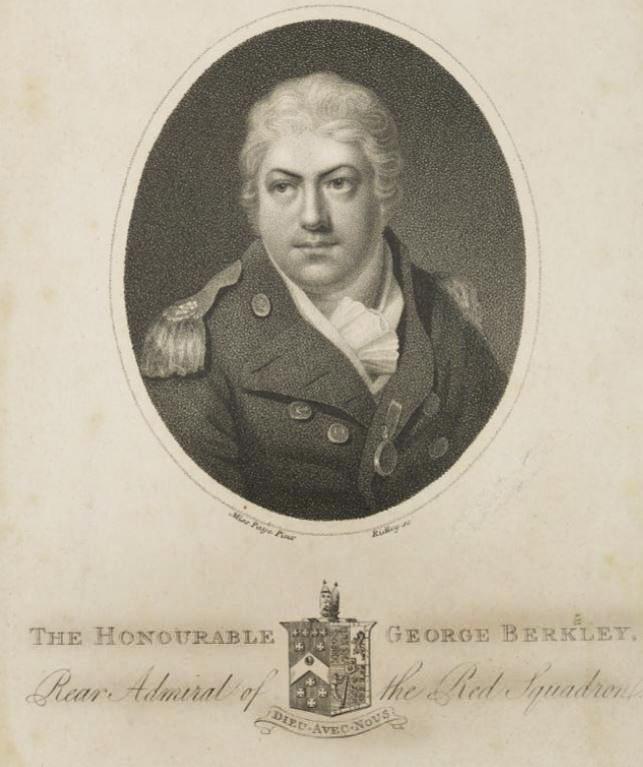 A Very Fine And Historical Signed Letter From Admiral Sir G.C.Berkeley Aboard HMS Ganges 1809. From The Admiral That According to Many Historians Personally Instigated The War of 1812 With America, By Ordering The Attack On USS Chesapeake by HMS Leopard