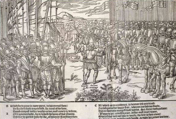 A Irish Rebellion Knights Rowel Spur of the 16th Century, With its Buckle