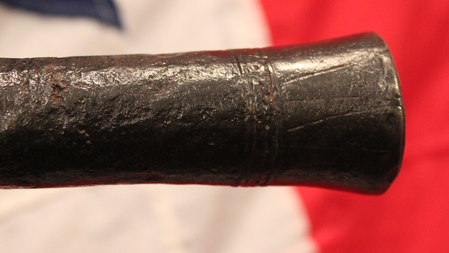 A 16th C. Moghul - Hindu 'Shaturnal' Swivel Cannon Barrel For Use on Moghul War-Elephant Or War-Camel. Up To 500 Years Old. An Amazing Early War-Piece of Early Mobile Artillery Used In The Moghul Empire Of Akbar The Great