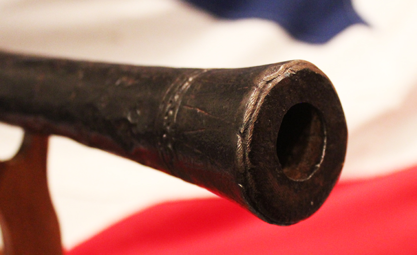 A 16th C. Moghul - Hindu 'Shaturnal' Swivel Cannon Barrel For Use on Moghul War-Elephant Or War-Camel. Up To 500 Years Old. An Amazing Early War-Piece of Early Mobile Artillery Used In The Moghul Empire Of Akbar The Great