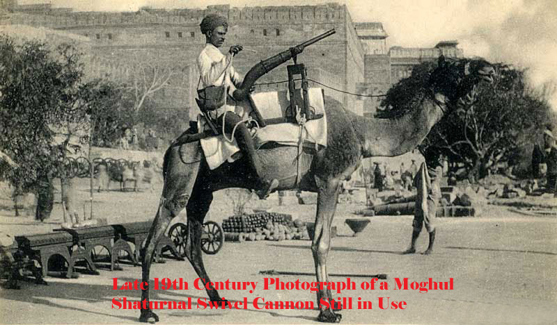 A 16th C. Moghul - Hindu 'Shaturnal' Swivel Cannon Barrel For Use on Moghul War-Elephant Or War-Camel. Up To 500 Years Old. An Amazing Early War-Piece of Early Mobile Artillery Used In The Moghul Empire Of Akbar The Great